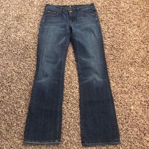 7FAM sz 28 boot cut jeans